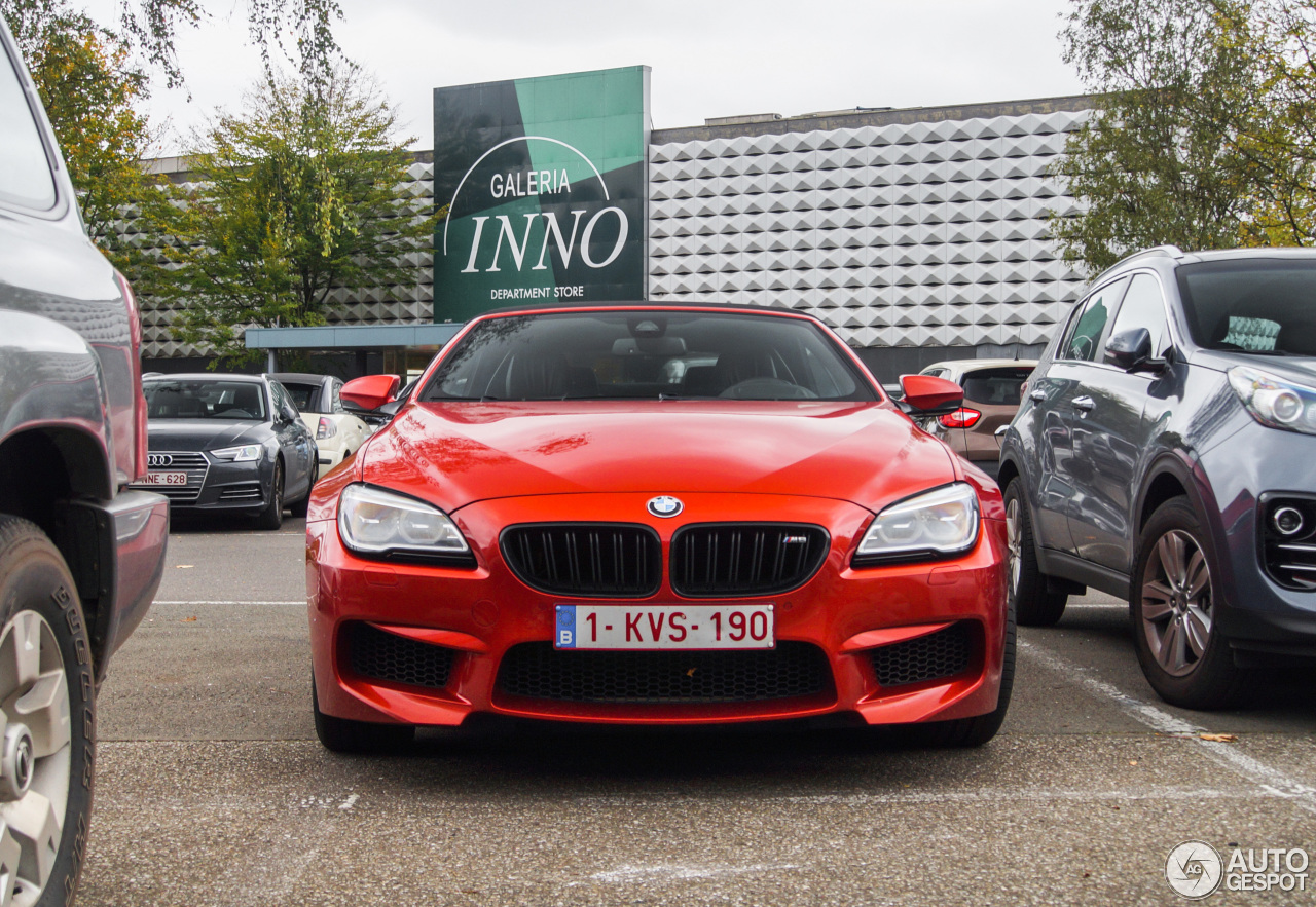 BMW M6 F12 Cabriolet 2015