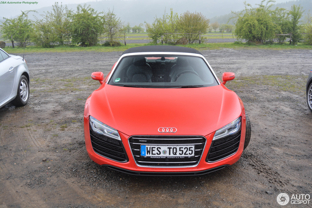 Audi R8 V10 Spyder 2013