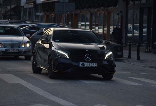 Mercedes-AMG A 45 W176 Yellow Night Edition