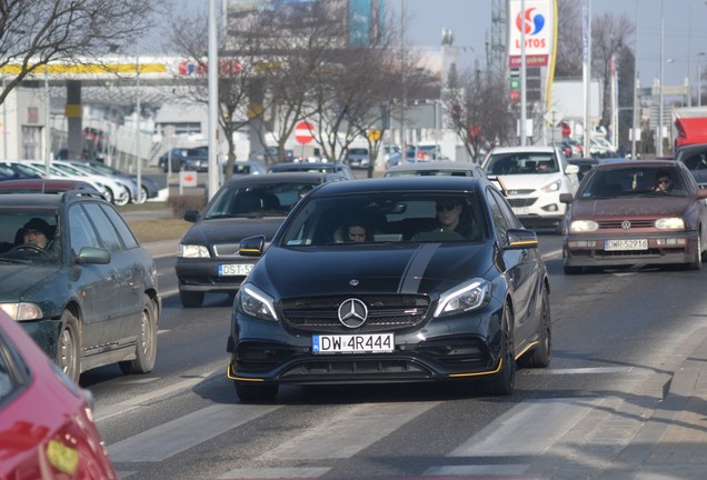 Mercedes-AMG A 45 W176 Yellow Night Edition