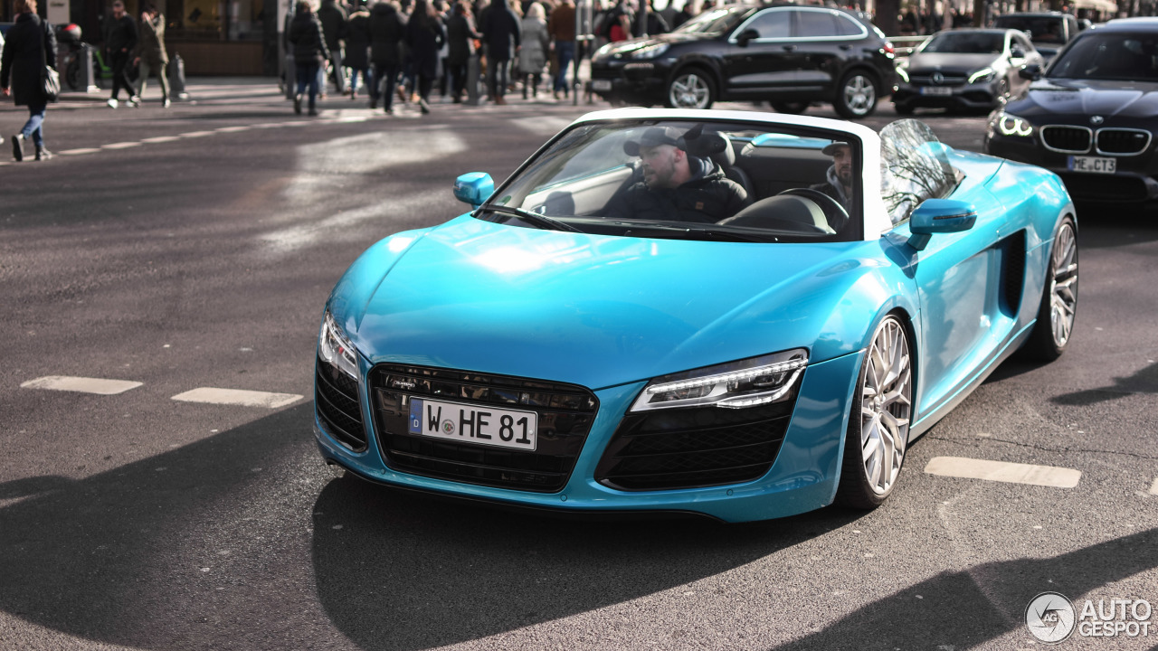 Audi R8 V8 Spyder 2013