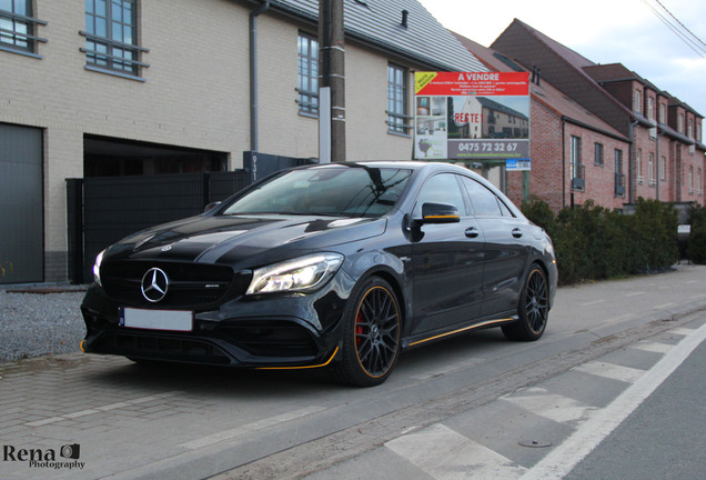 Mercedes-AMG CLA 45 C117 Yellow Night Edition