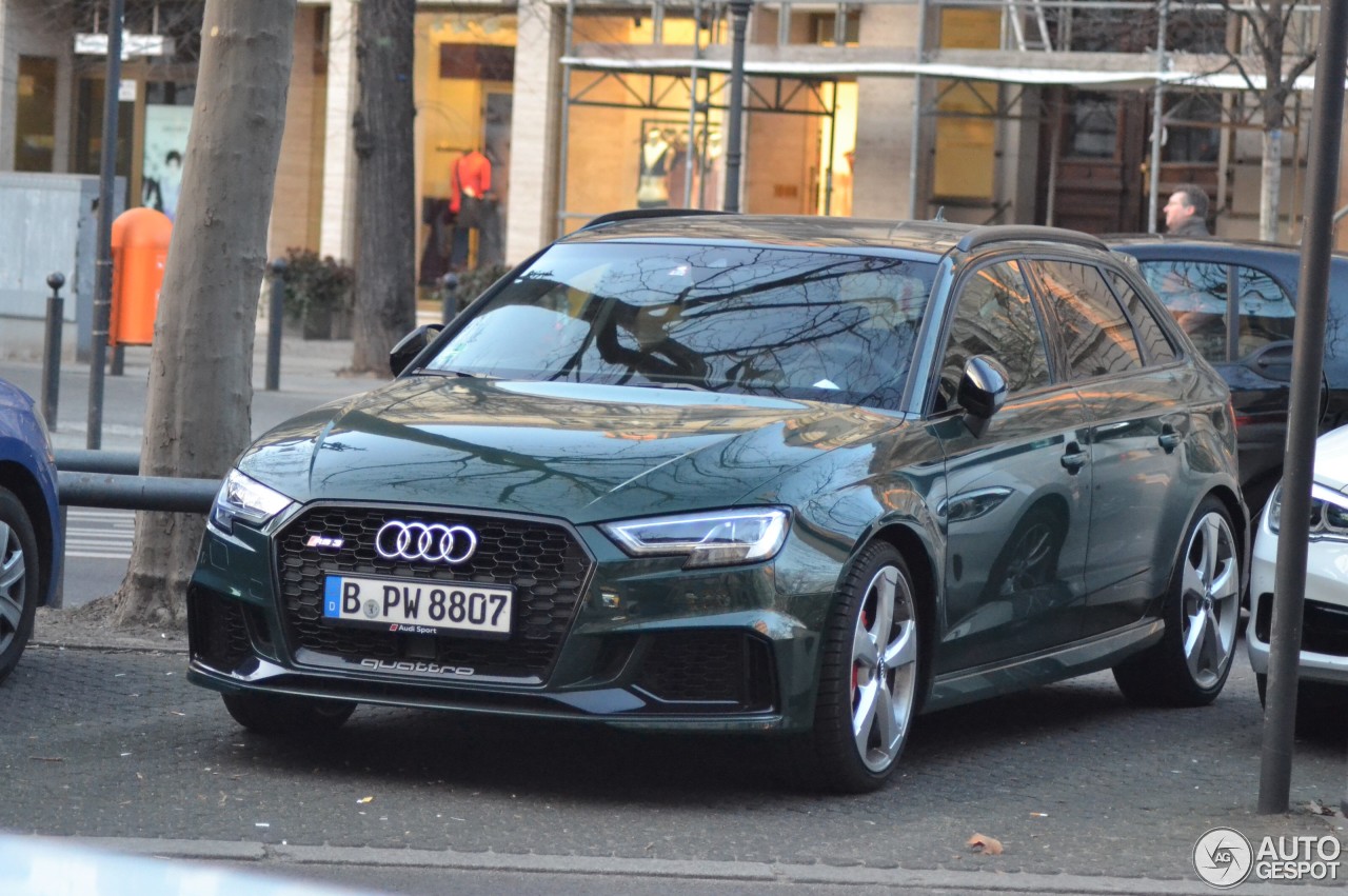 Audi RS3 Sportback 8V 2018