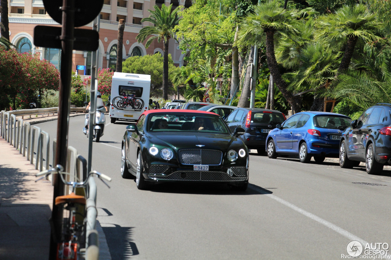 Bentley Continental GTC Speed 2016