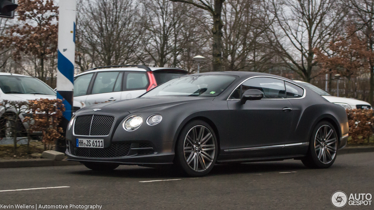 Bentley Continental GT Speed 2015