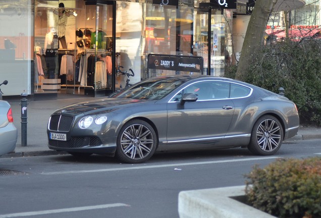 Bentley Continental GT Speed 2012