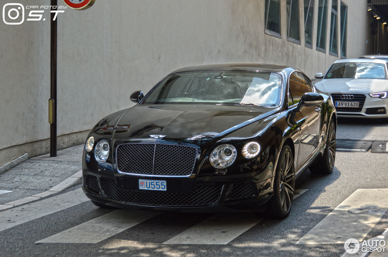 Bentley Continental GT Speed 2012