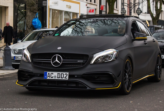 Mercedes-AMG A 45 W176 Yellow Night Edition