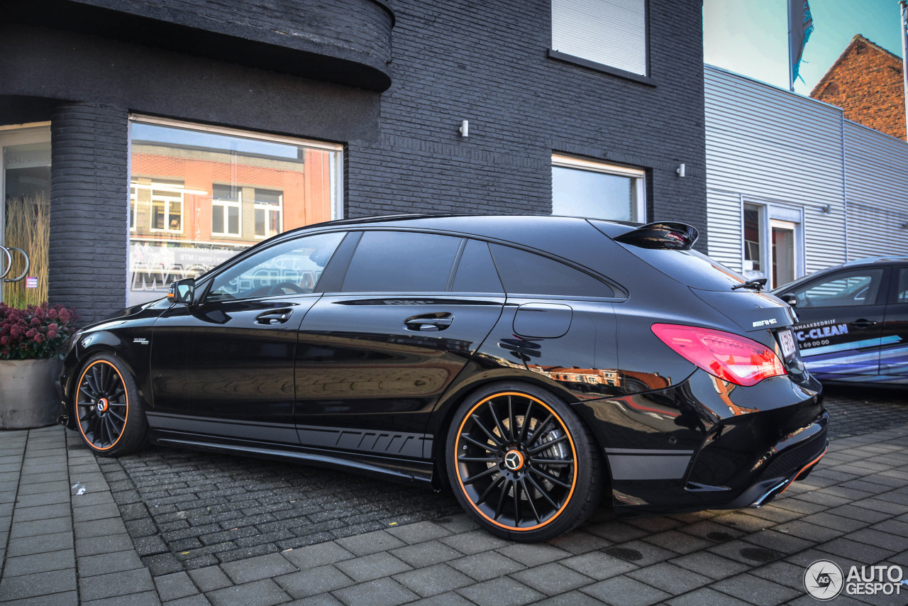 Mercedes-AMG CLA 45 Shooting Brake OrangeArt Edition