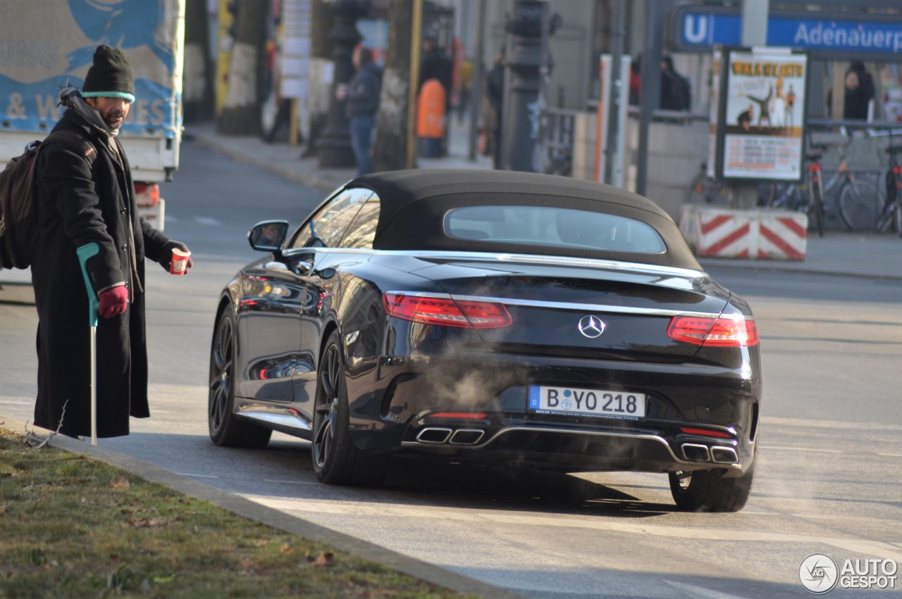 Mercedes-AMG S 63 Convertible A217