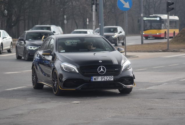 Mercedes-AMG A 45 W176 Yellow Night Edition