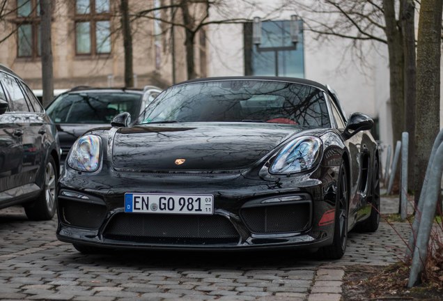 Porsche 981 Boxster Spyder