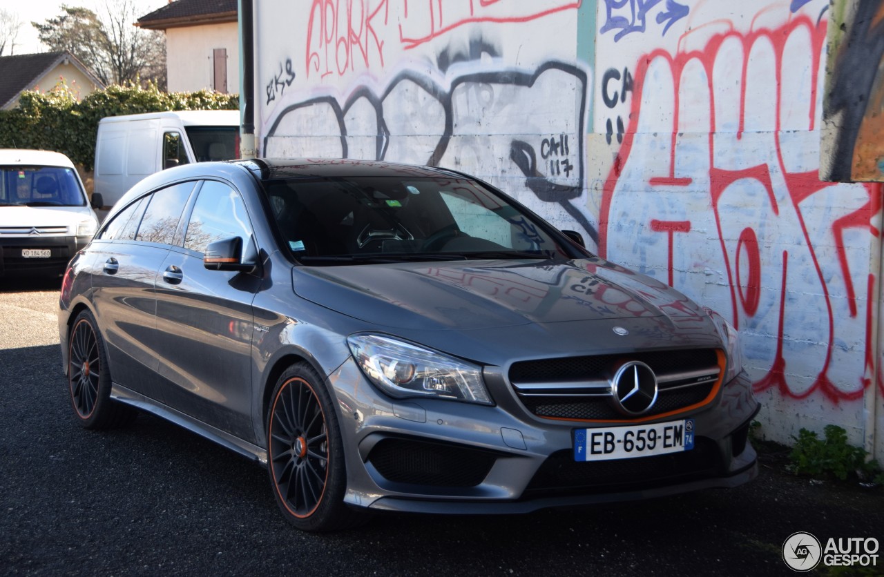 Mercedes-Benz CLA 45 AMG Shooting Brake OrangeArt Edition