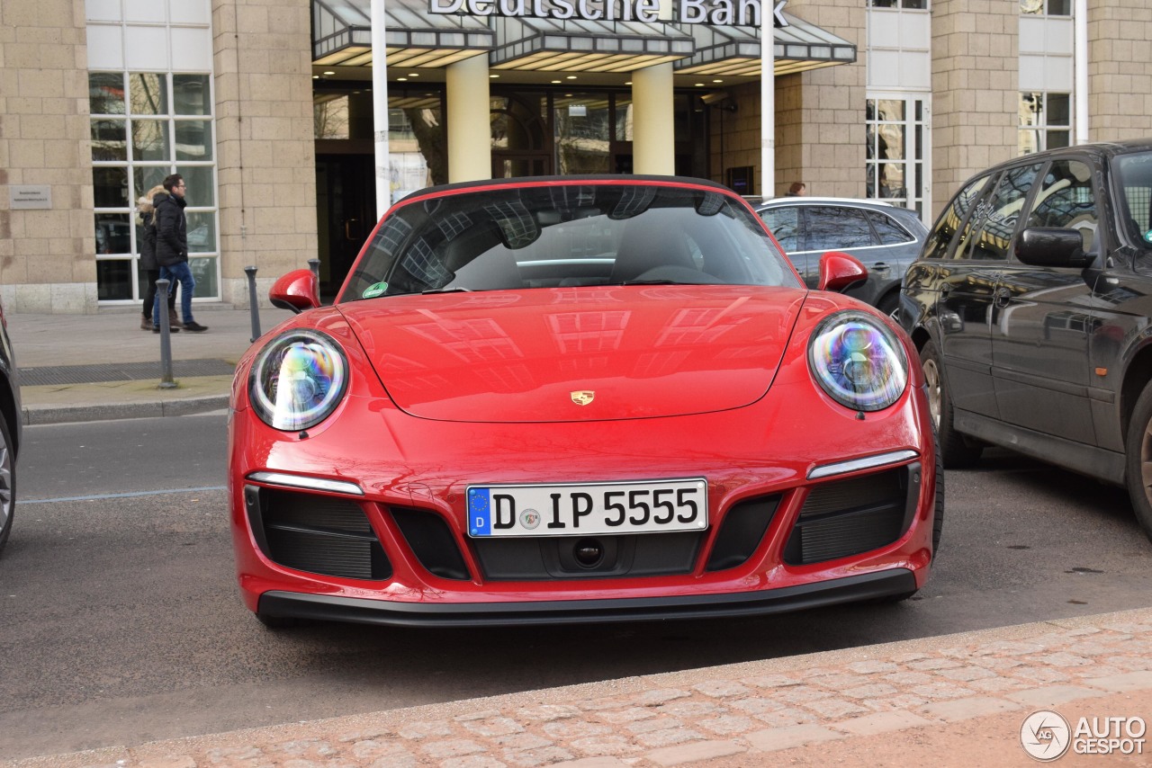 Porsche 991 Targa 4 GTS MkII