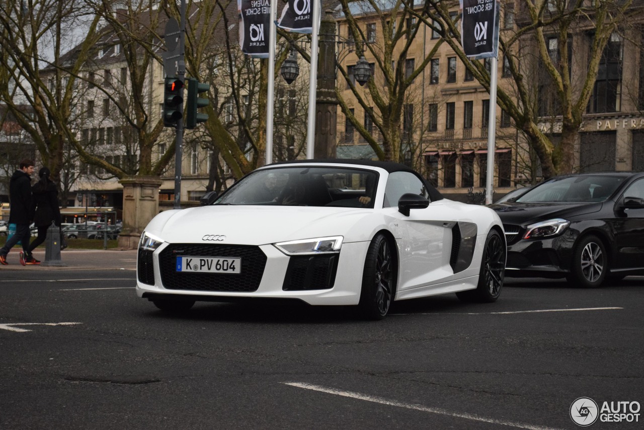 Audi R8 V10 Spyder 2016