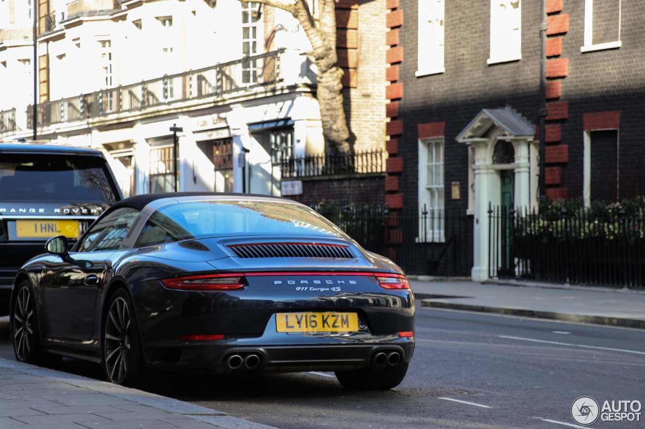 Porsche 991 Targa 4S MkII