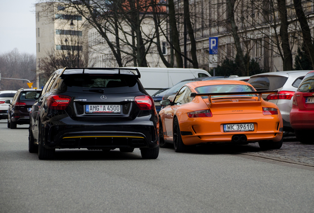 Mercedes-AMG A 45 W176 Yellow Night Edition