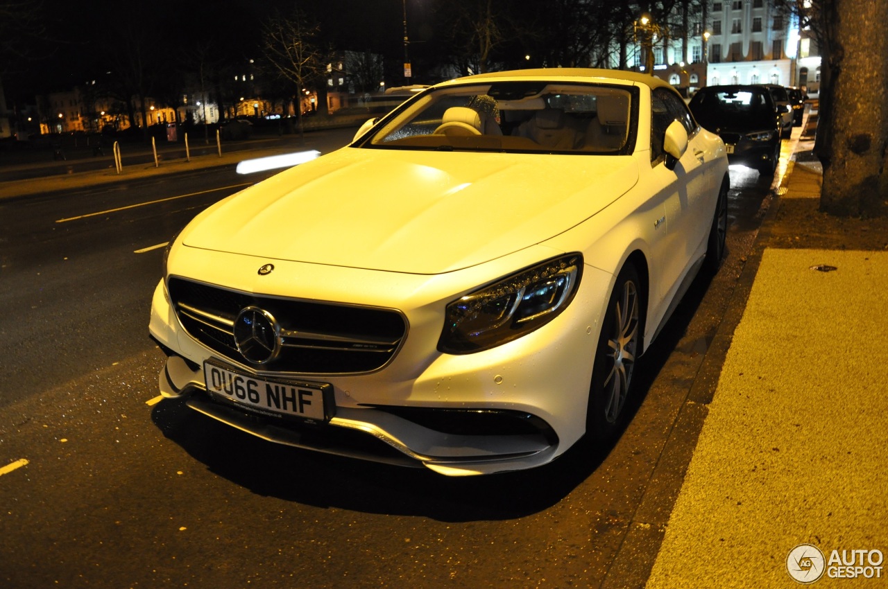 Mercedes-AMG S 63 Convertible A217