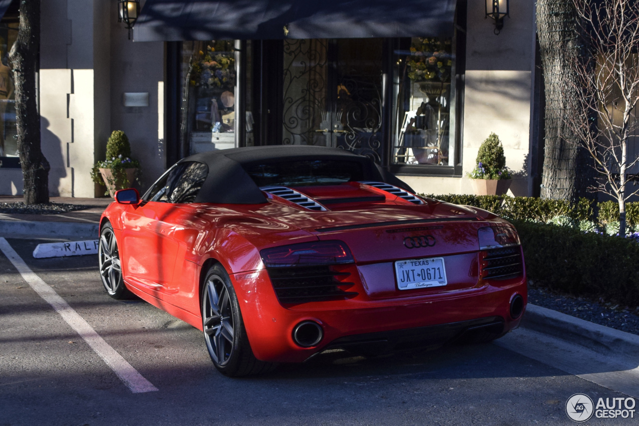 Audi R8 V8 Spyder 2013