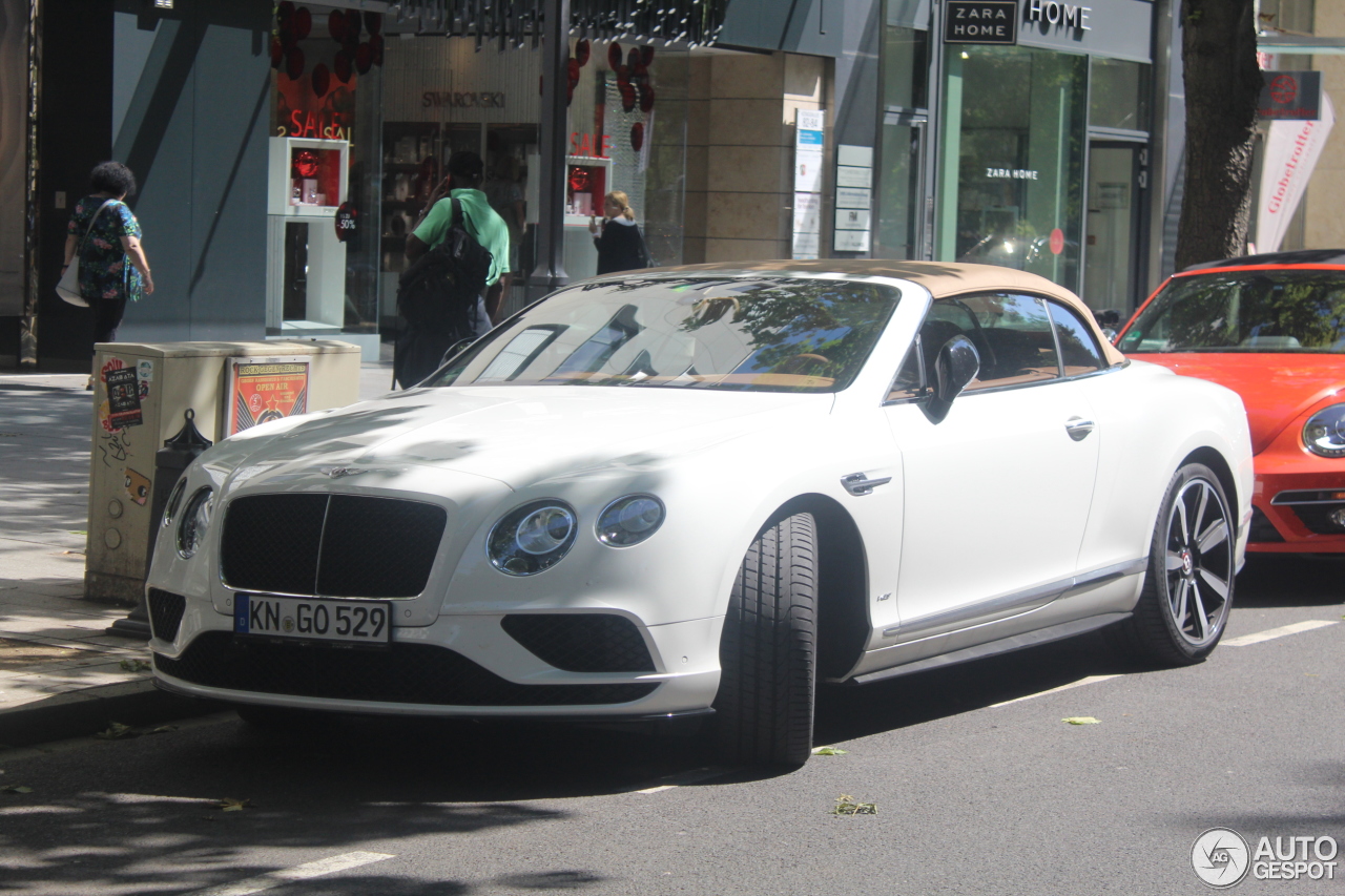 Bentley Continental GTC V8 S 2016