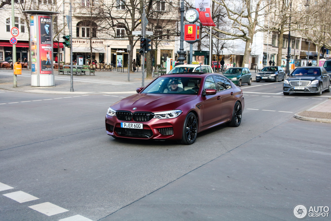 BMW M5 F90 First Edition 2018