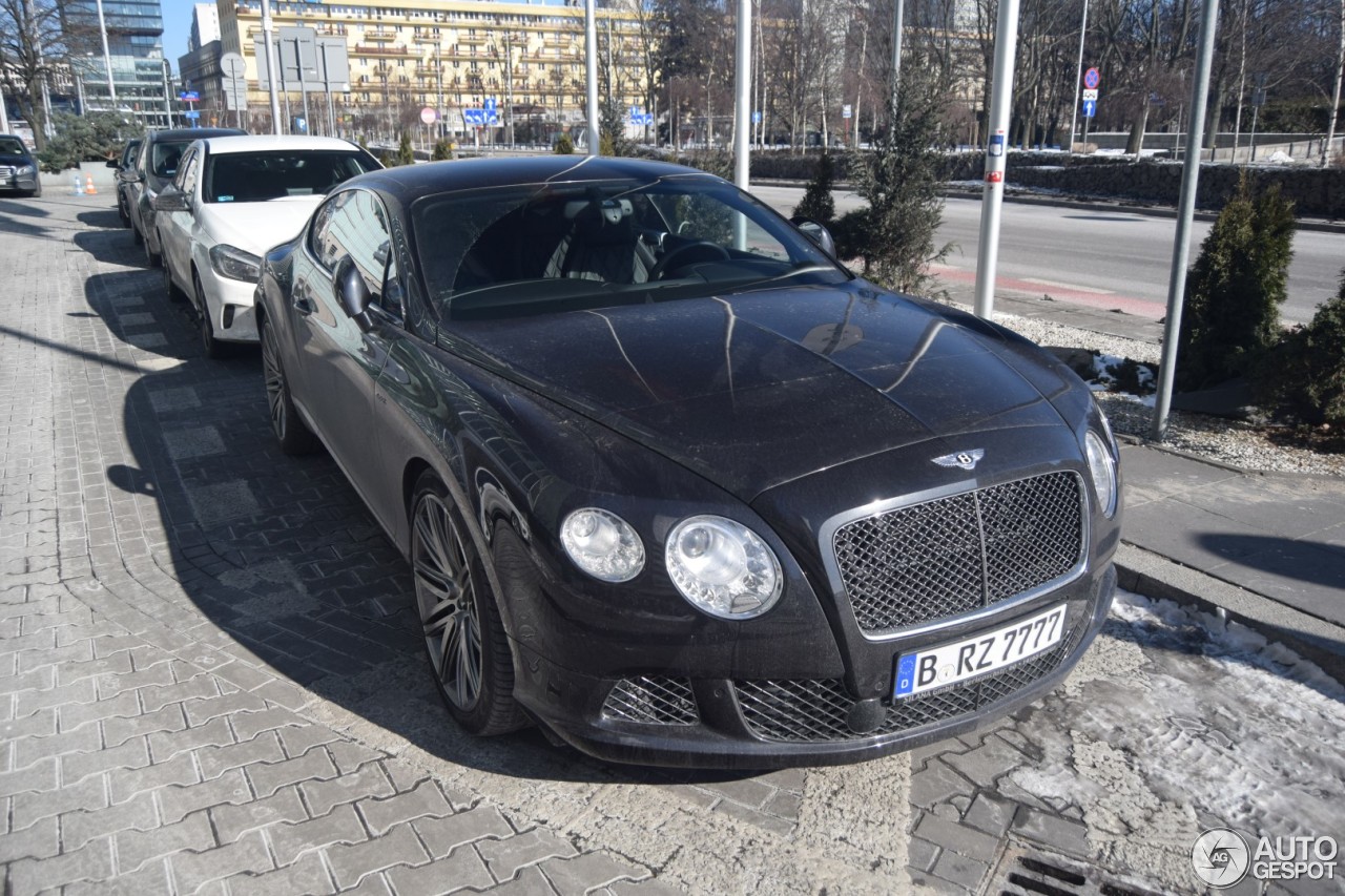 Bentley Continental GT Speed 2012