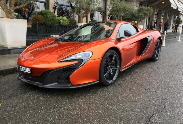 McLaren 650S Spider