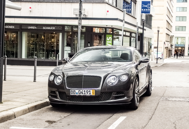 Bentley Continental GT Speed 2015