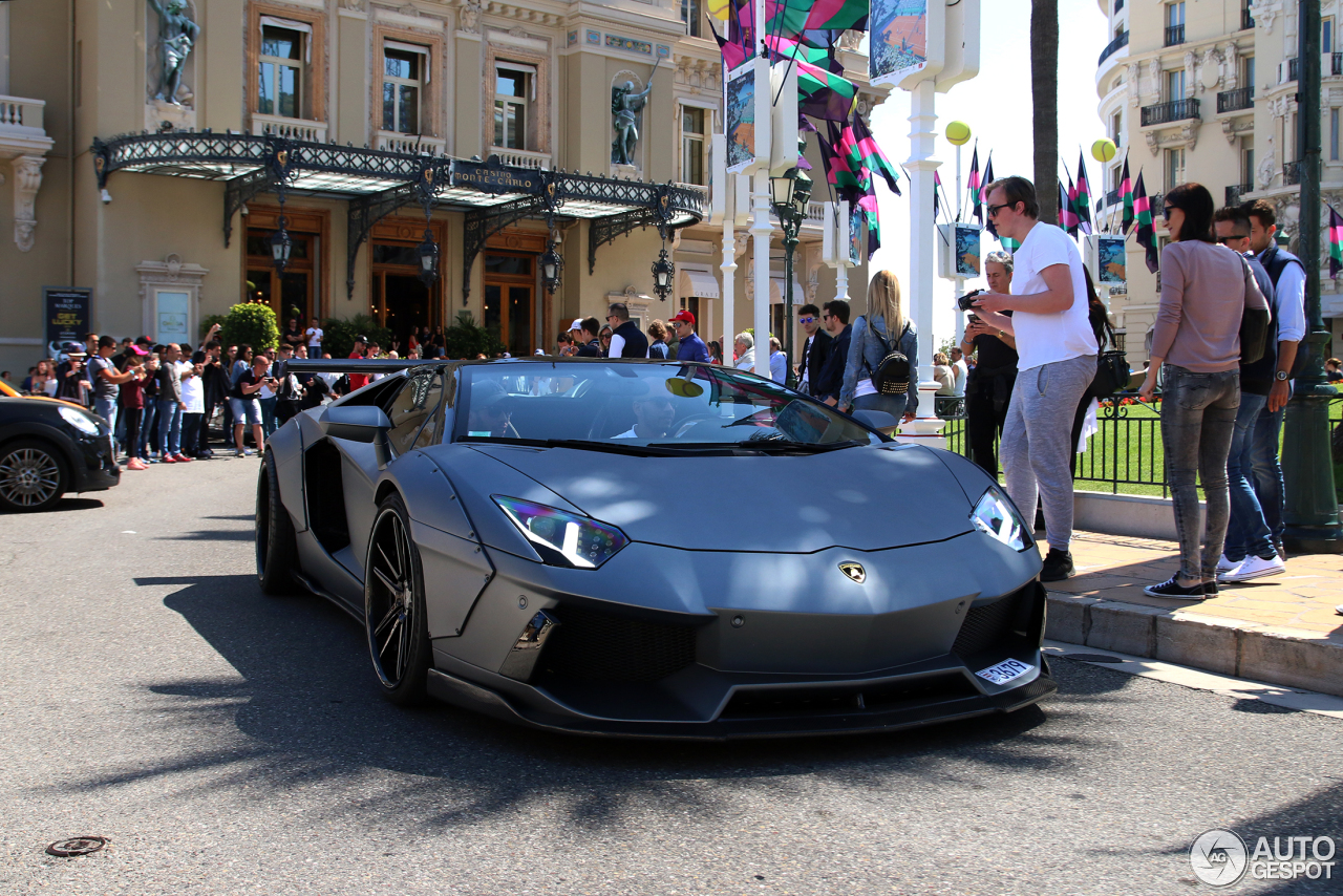 Lamborghini Aventador LP700-4 Roadster Liberty Walk LB Performance Wide Body