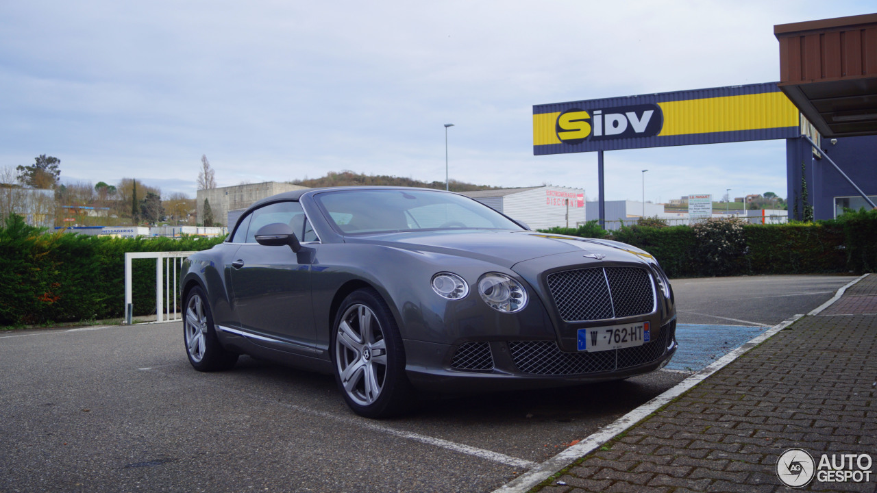 Bentley Continental GTC 2012