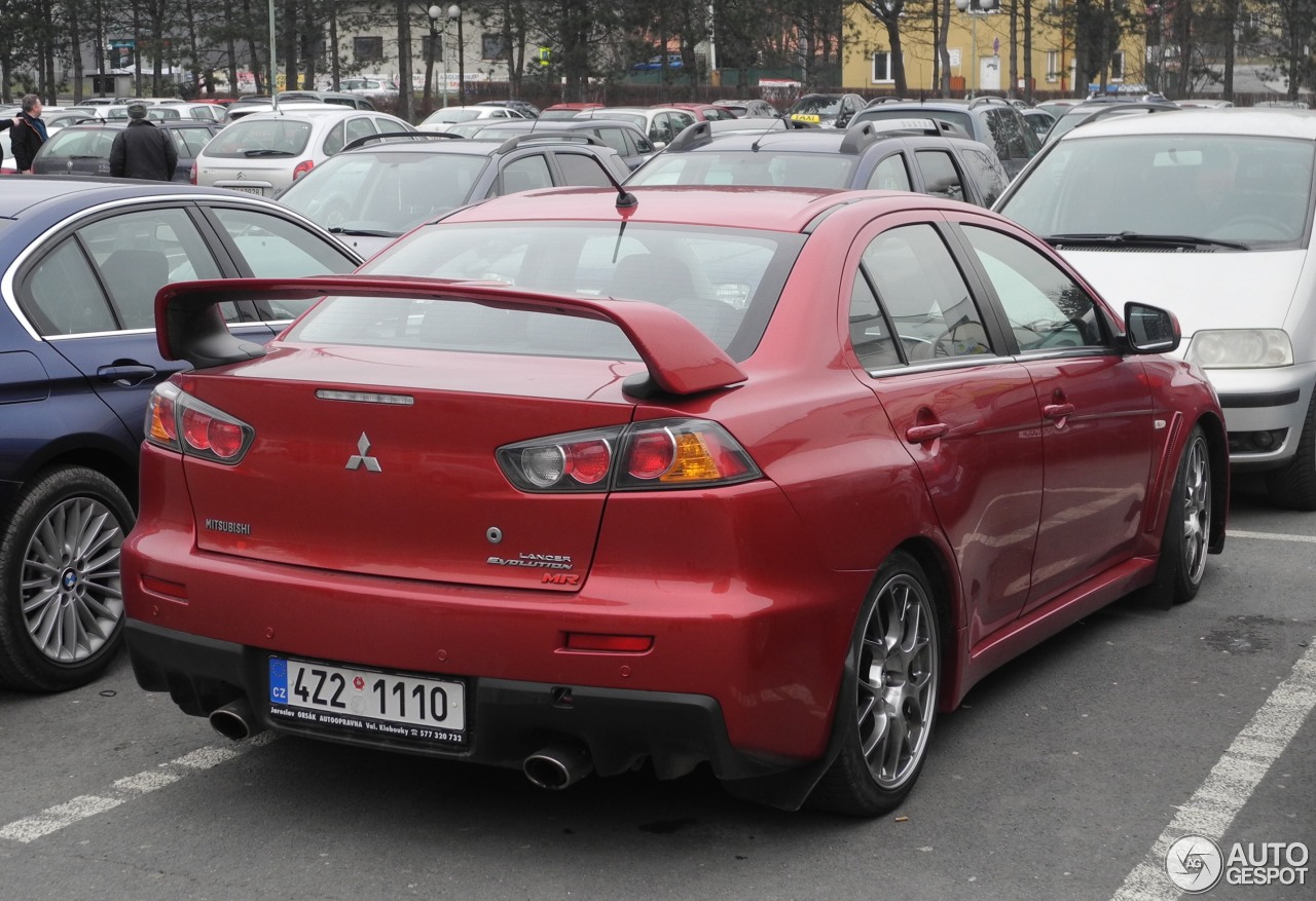 Mitsubishi Lancer Evolution X MR