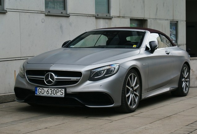 Mercedes-AMG S 63 Convertible A217