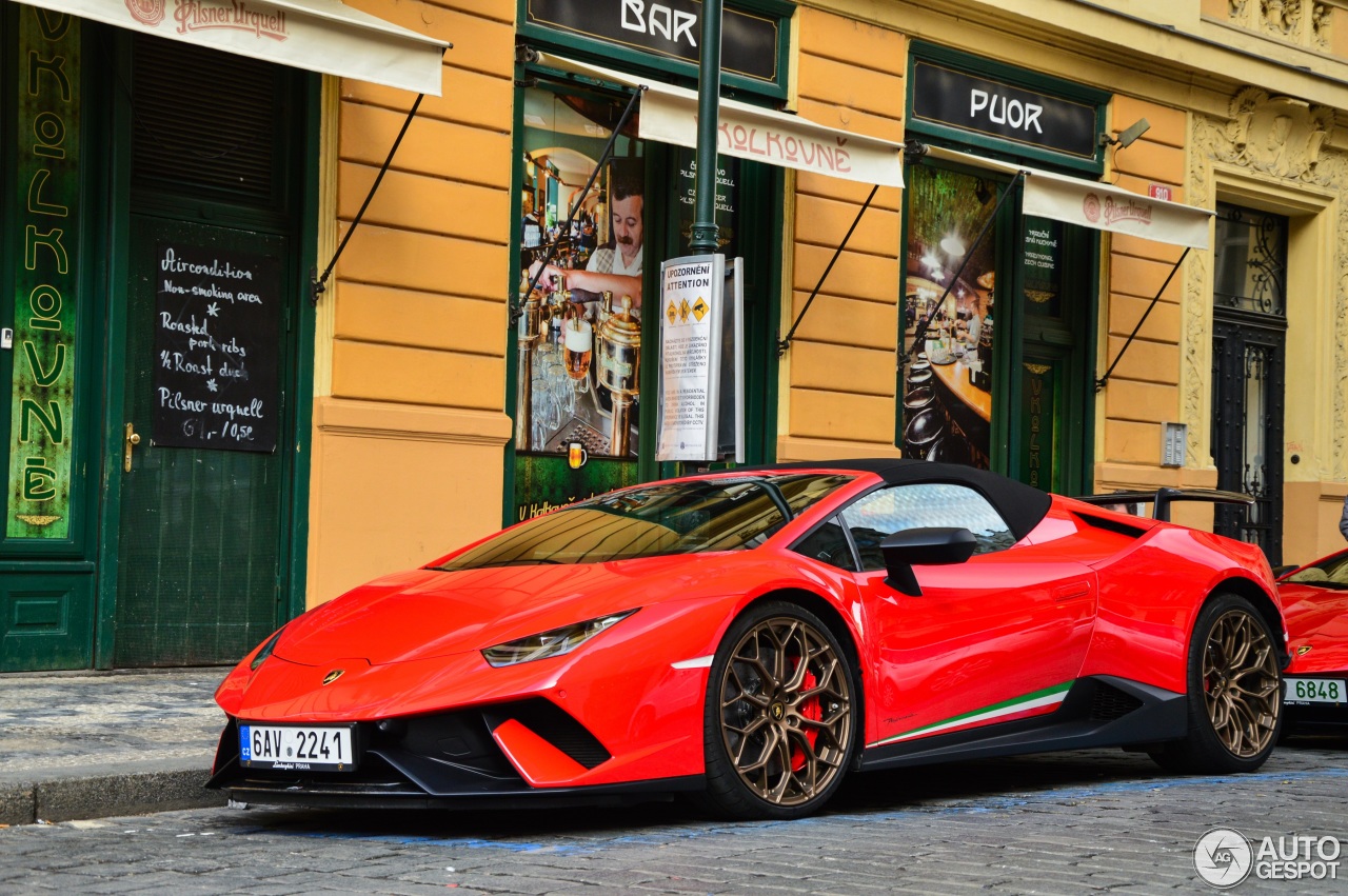 Lamborghini Huracán LP640-4 Performante Spyder