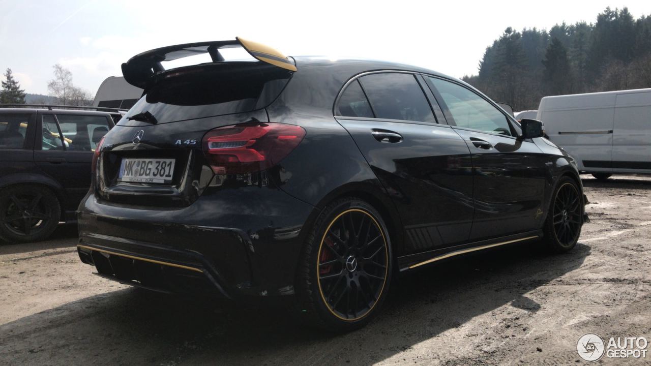 Mercedes-AMG A 45 W176 Yellow Night Edition