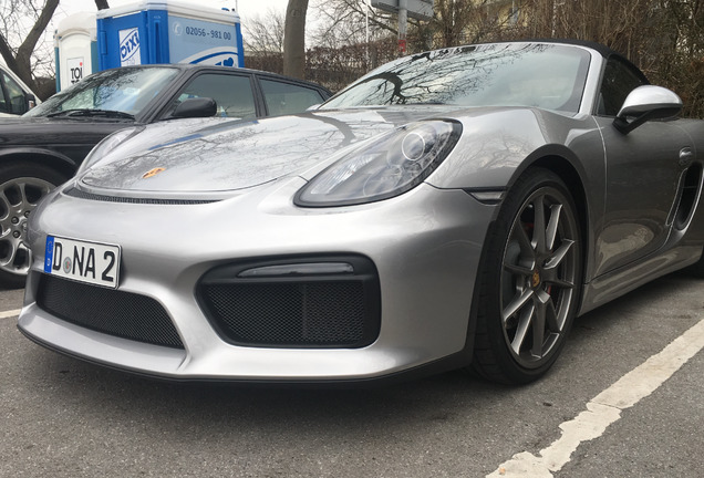 Porsche 981 Boxster Spyder