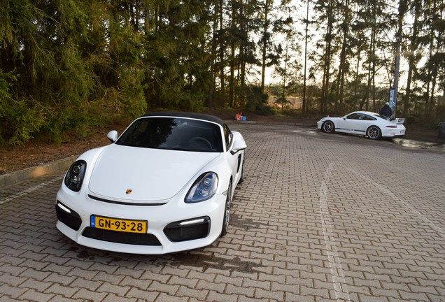 Porsche 981 Boxster Spyder