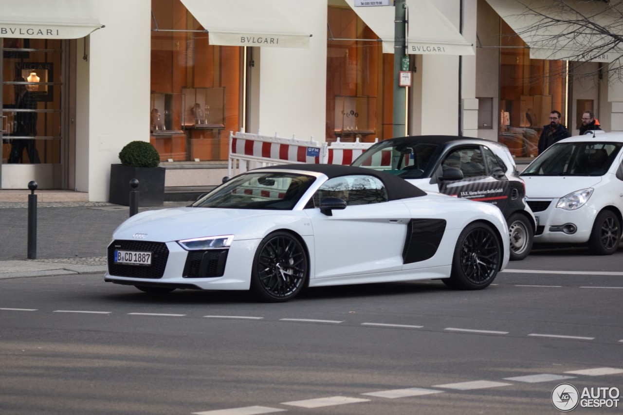 Audi R8 V10 Spyder 2016