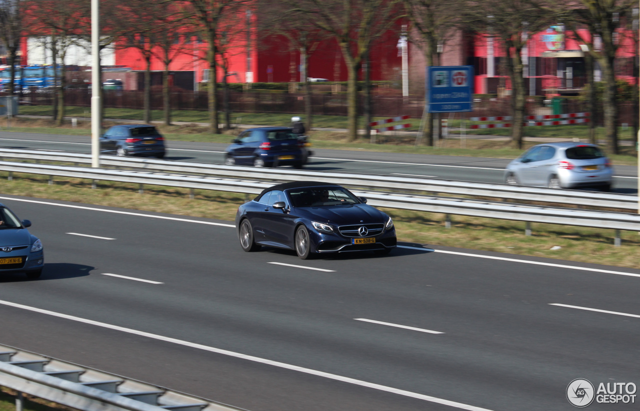 Mercedes-AMG S 63 Convertible A217