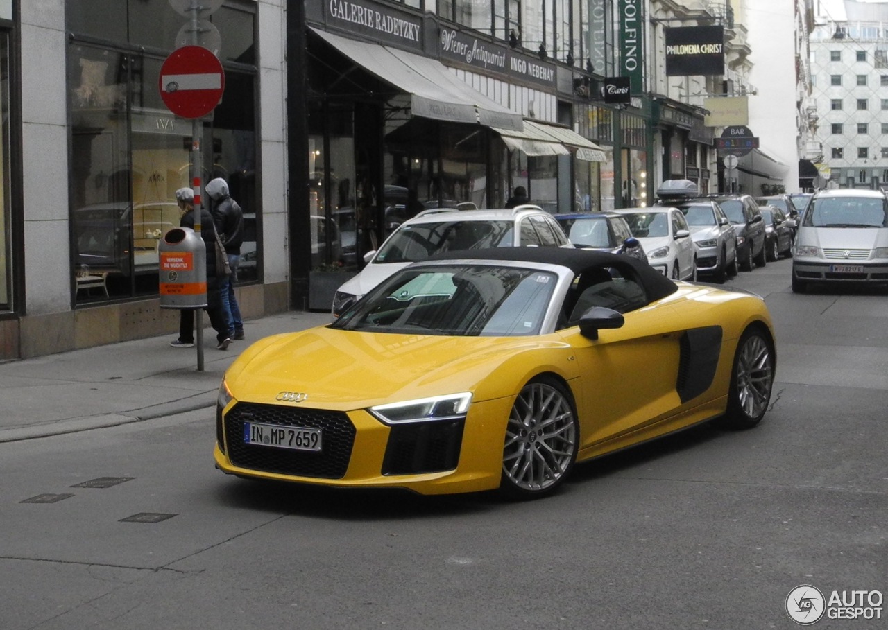 Audi R8 V10 Plus Spyder 2017