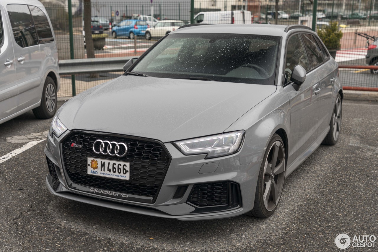 Audi RS3 Sportback 8V 2018