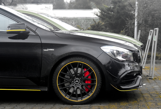 Mercedes-AMG CLA 45 Shooting Brake X117 Yellow Night Edition