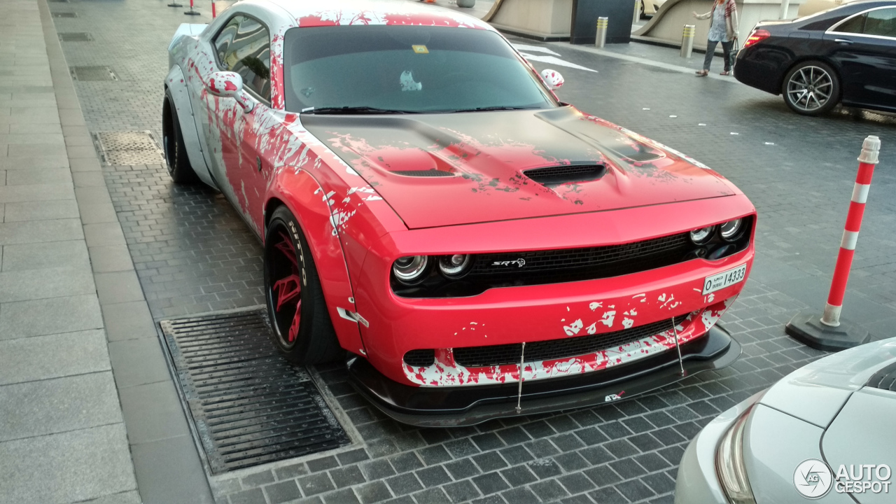 Dodge Challenger SRT Hellcat Liberty Walk Widebody