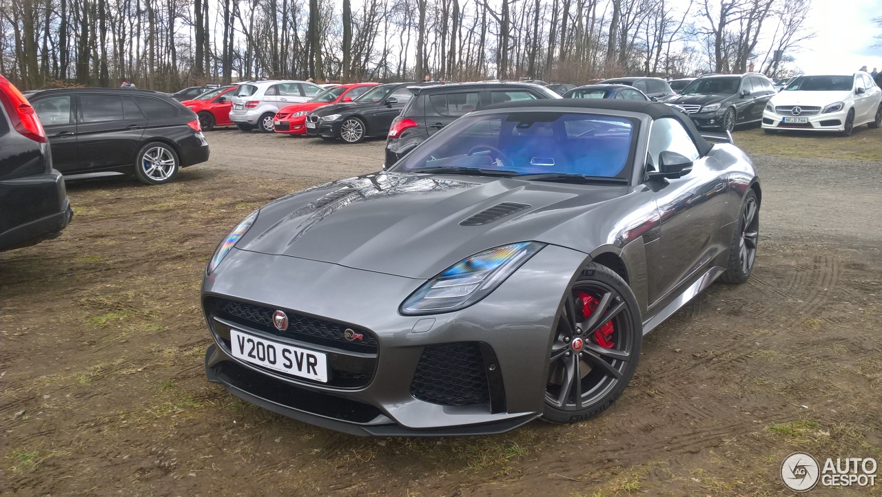 Jaguar F-TYPE SVR Convertible 2017