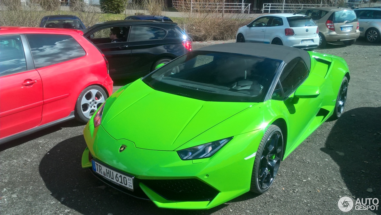 Lamborghini Huracán LP610-4 Spyder