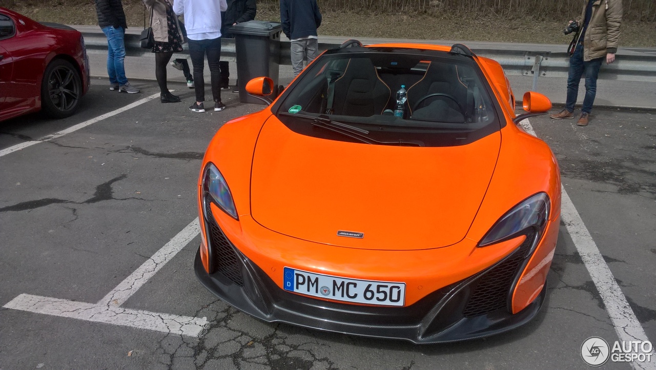 McLaren 650S Spider