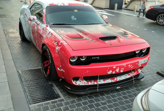 Dodge Challenger SRT Hellcat Liberty Walk Widebody