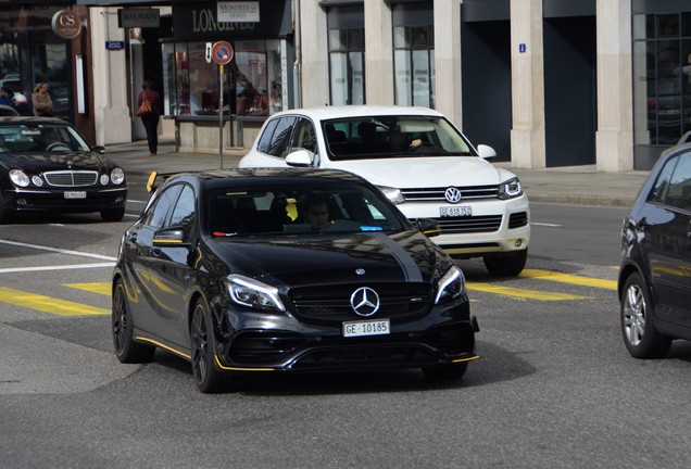 Mercedes-AMG A 45 W176 Yellow Night Edition