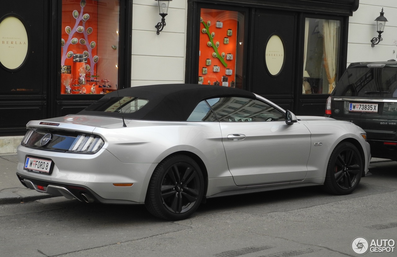 Ford Mustang GT Convertible 2015