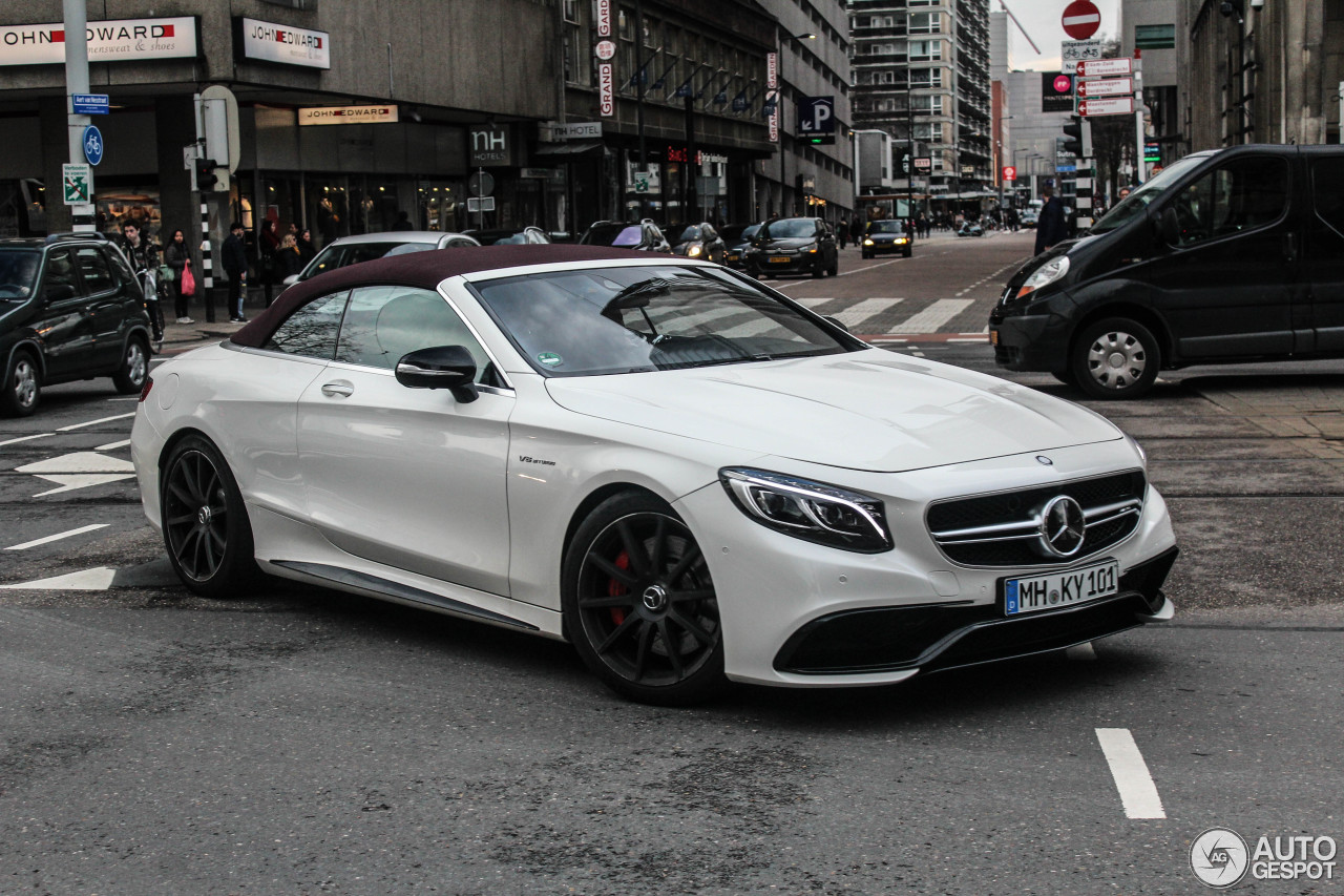 Mercedes-AMG S 63 Convertible A217