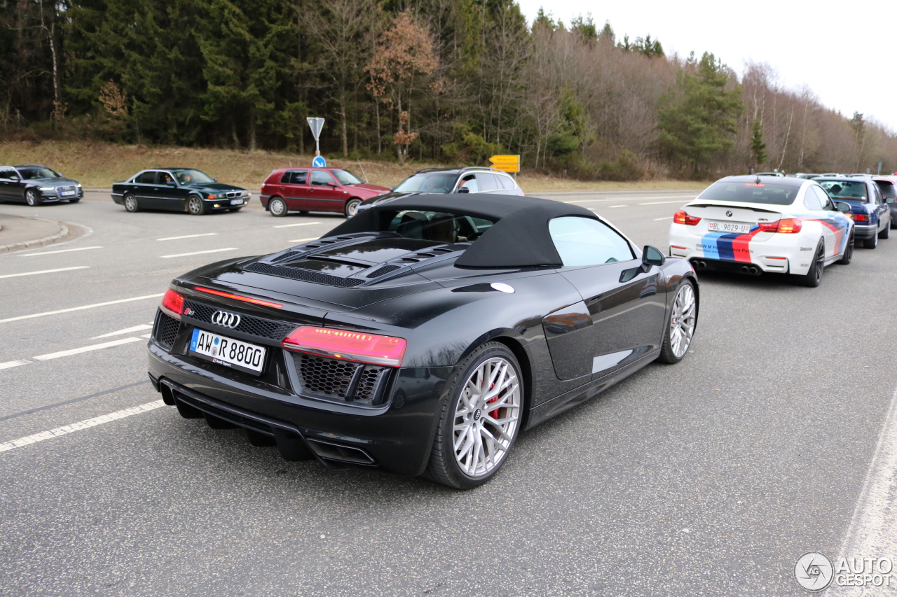 Audi R8 V10 Spyder 2016